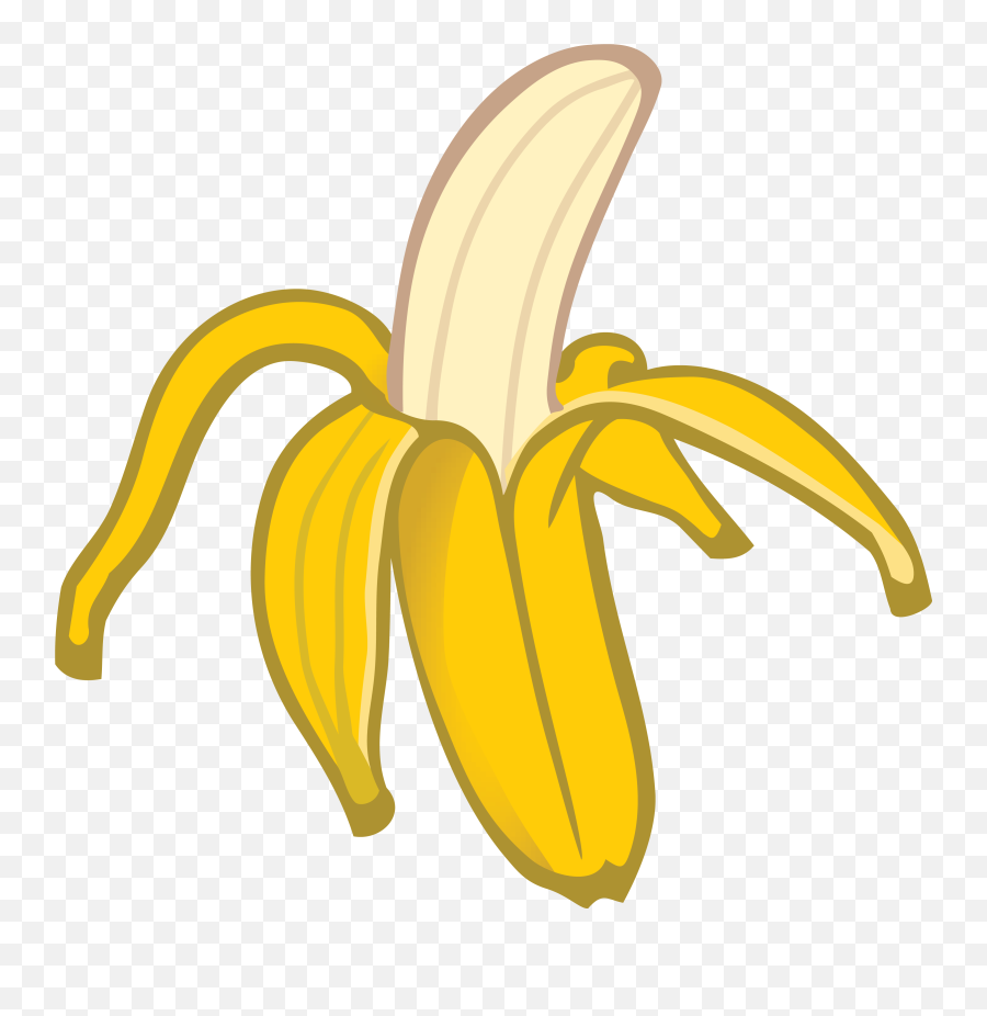 Banana Clipart Transparent Png Image - Banana Graphics Emoji,Banana Clipart