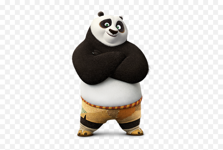 Panda Png Alpha Channel Clipart Images - Kung Fu Panda Images Download Emoji,Panda Clipart