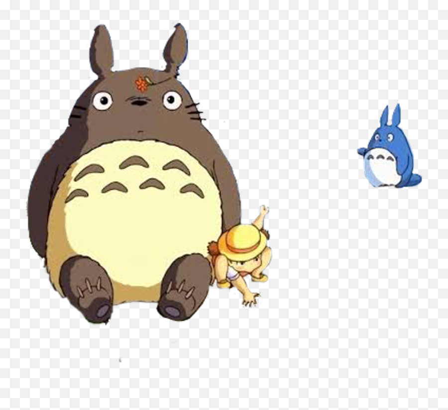 Mi Vecino Totoro Png Png Totoro - Totoro Transparent Png Emoji,Totoro Png