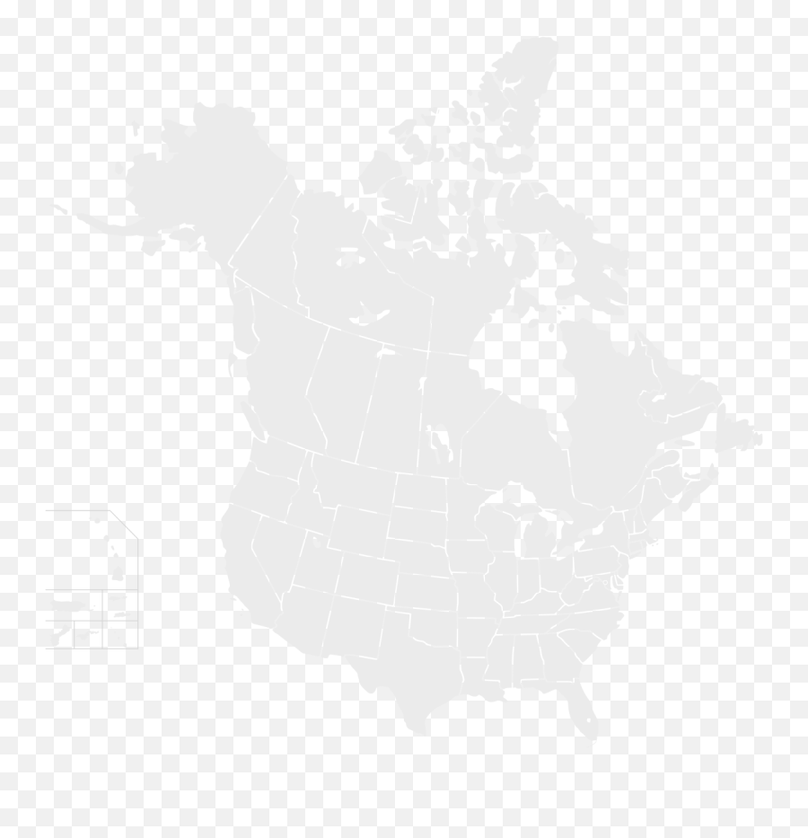 Continental United States Map Png Image - Us Canada Map Svg Emoji,United States Png