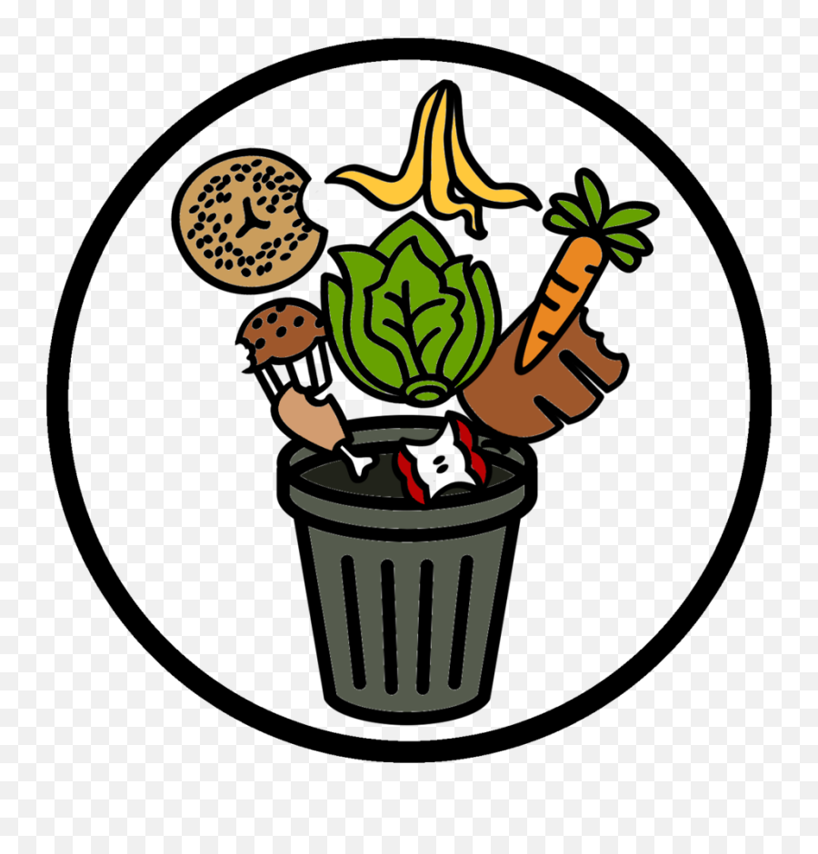 Library Of Wasted Food Graphic Royalty Free Stock Png Files - Food Waste Clipart Emoji,Food Clipart