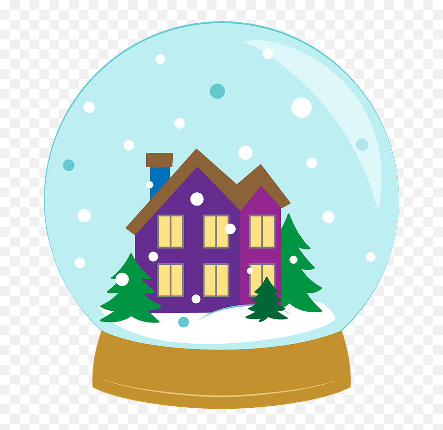 Snow Globe Clipart Free Download Transparent Png Creazilla Emoji,Globe Clipart Free