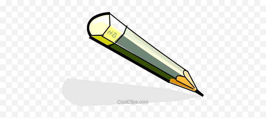 Pencil Royalty Free Vector Clip Art Illustration - Vc061704 Emoji,Free Pencil Clipart