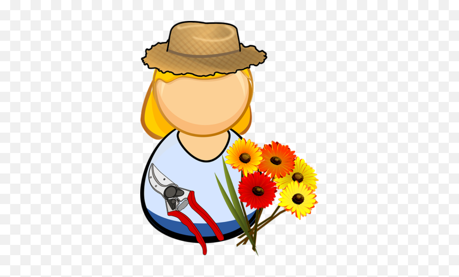 Gardening Forever With Ellen Gibson Emoji,Sunflower Garden Clipart