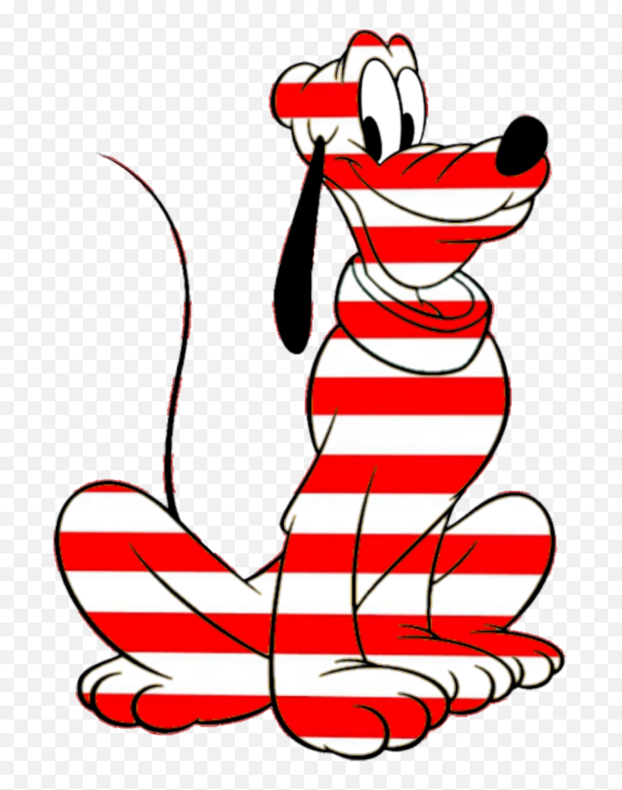 Pluto Red And White Stripes Fandom Emoji,White Stripes Png