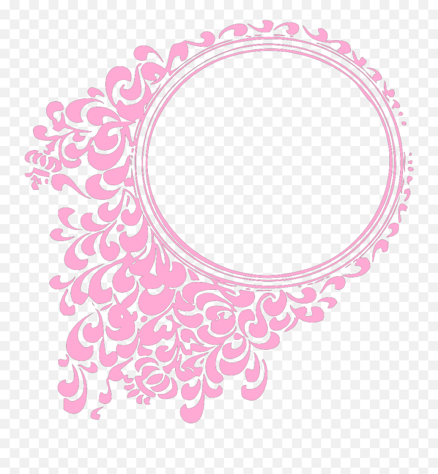 Pink Oval Frame Svg Vector Pink Oval Frame Clip Art - Svg Emoji,Oval Frame Clipart