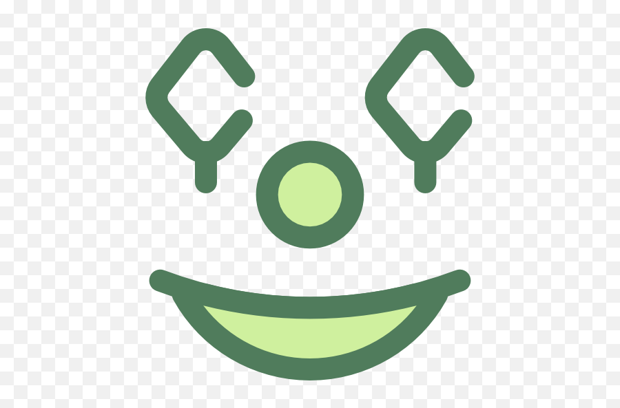 Clown Emoji Smileys Smiley Emoticons Icon - Wide Grin,Clown Emoji Png
