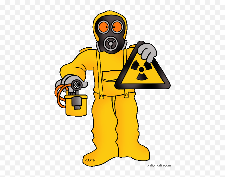 Hazmat Suit Clip Art - Clip Art Library Radiation Clipart Emoji,Safety Clipart