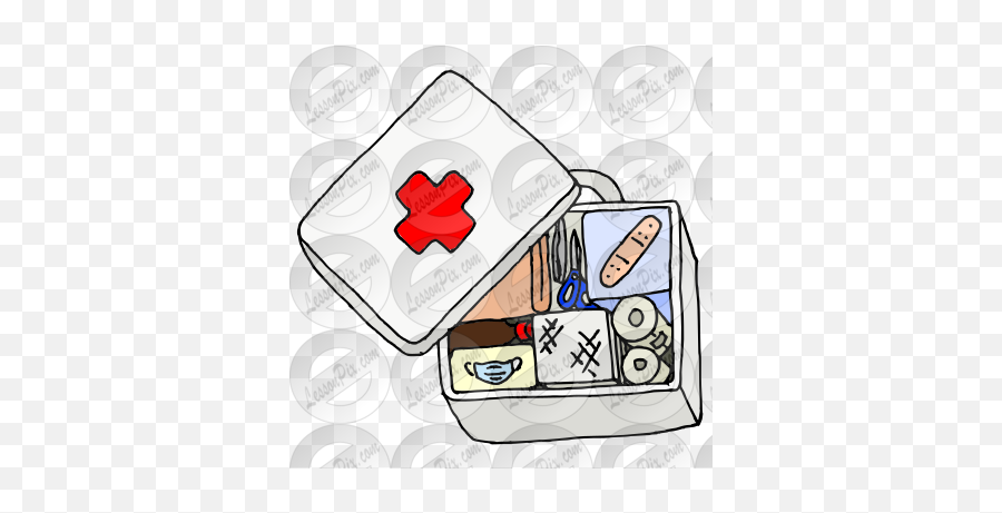 First Aid Kit Picture For Classroom - First Aid It Clipart Emoji,First Aid Clipart