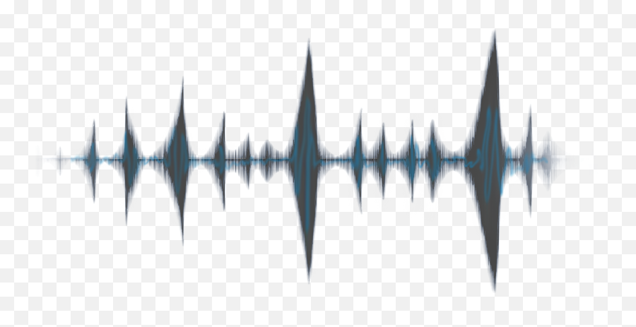 Sound Wave Png Transparent Background - Sound Wave Blank Background Emoji,Wave Png