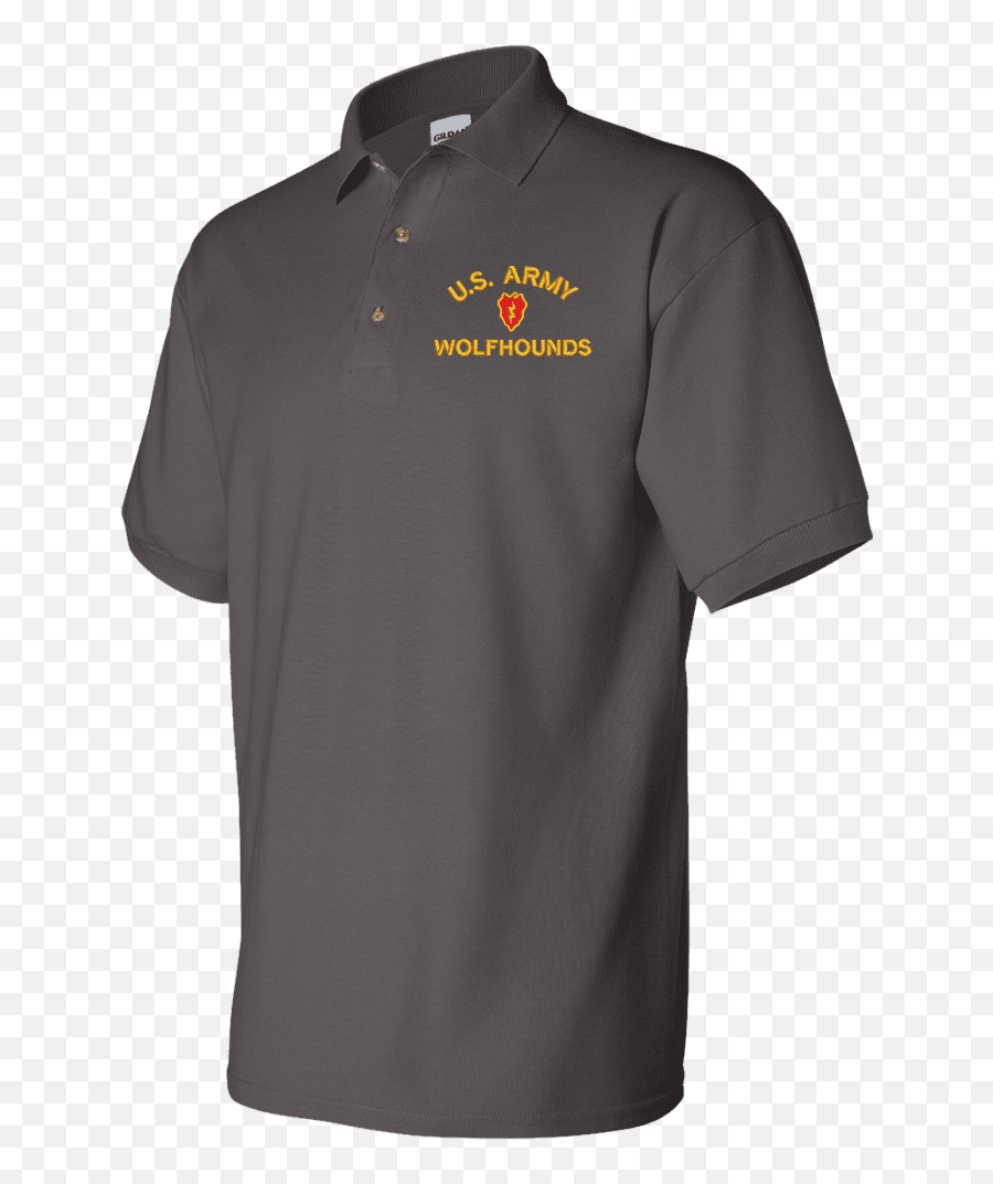 United States Army Custom Embroidered - Short Sleeve Emoji,Polo Shirt With Logo