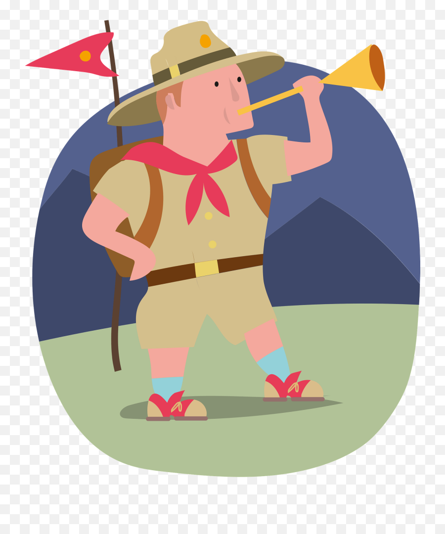 Boy Scout Clipart - Costume Hat Emoji,Scout Clipart