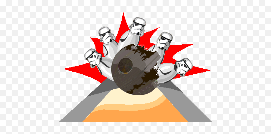 Imleagues - 5 Pin Bowling Clipart Emoji,Empire Strikes Back Logo