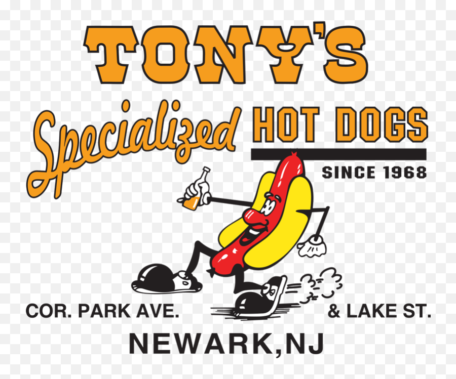 Menu Tonyu0027s Hot Dogs Emoji,Hot Dogs Logo