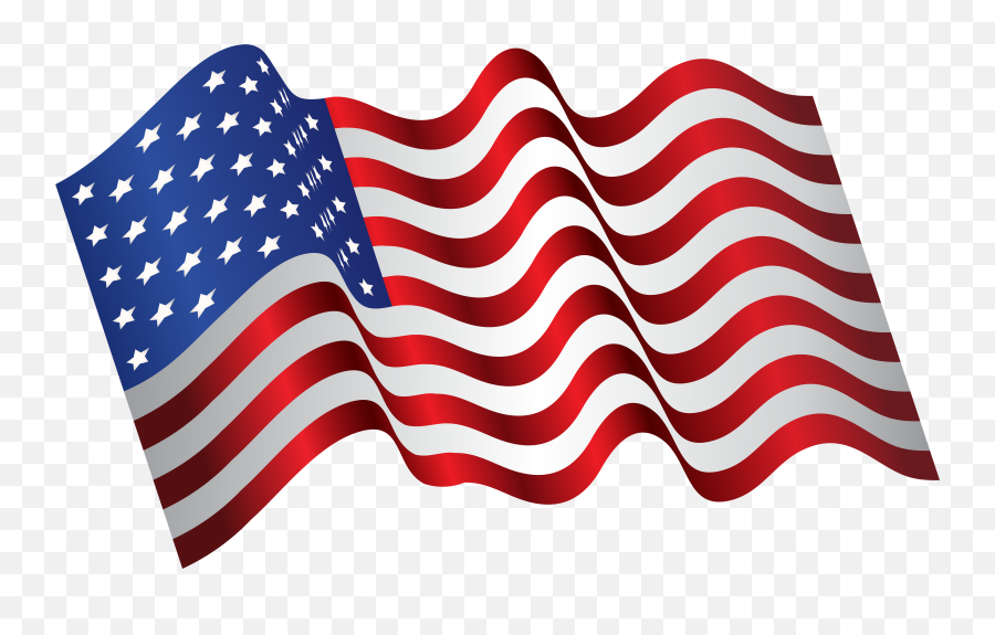 Download Waving American Flag Png - Waving Transparent Us Flag Emoji,American Flag Png