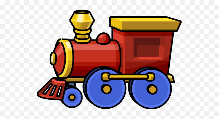 Toy Train Pics - Toy Train 599x411 Png Clipart Download Emoji,Steam Train Clipart