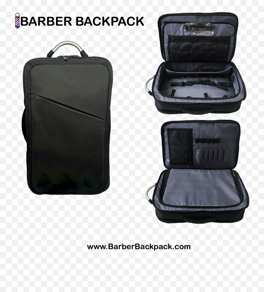 The Barber Backpack Launches Sleekermore Secure U0027master Emoji,Logo Backpacks