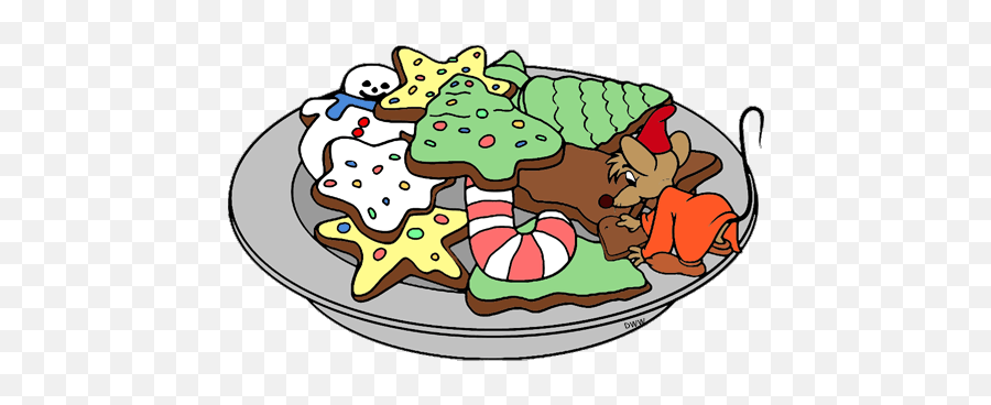 Christmas Treats Cartoon - Cake Decorating Supply Emoji,Christmas Cookies Clipart