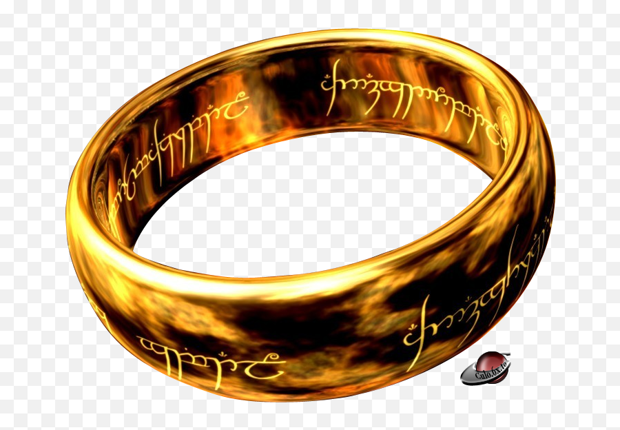 Lord Of The Rings - Ring Psd Official Psds Transparent Background Lotr Ring Png Emoji,Lord Of The Rings Logo