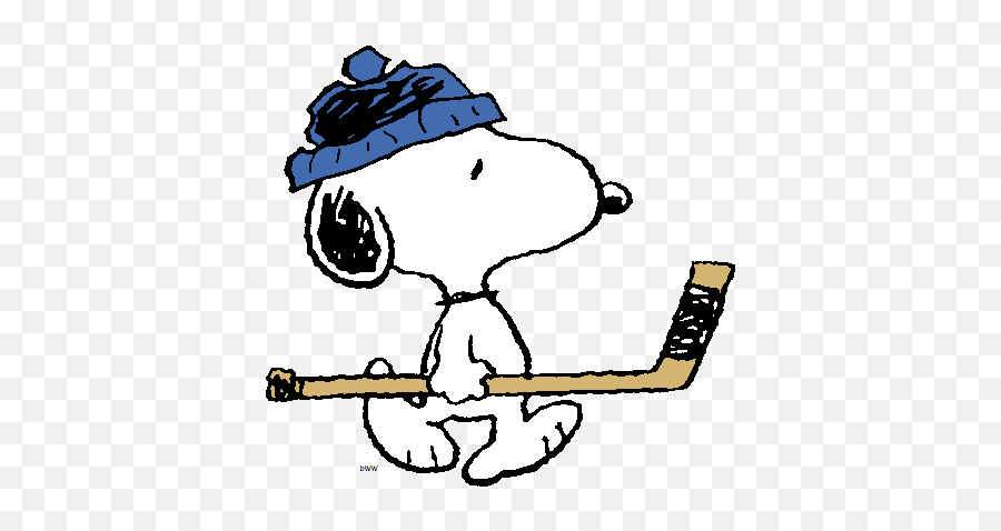 Cartoon Image Peanut - Hockey Snoopy Emoji,Peanut Clipart