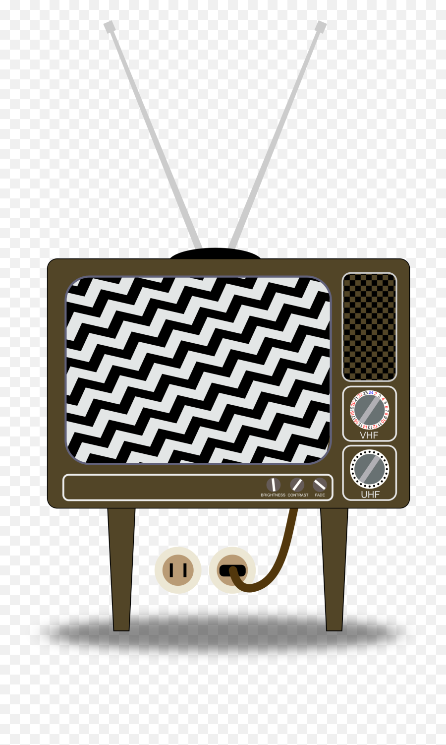 Tv Clipart Illustration - Tv Static Clipart Emoji,Tv Clipart