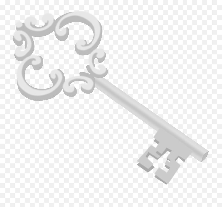 Keys Clipart Iron Keys Iron Transparent Free For Download - Silver Key Clip Art Emoji,Keys Clipart
