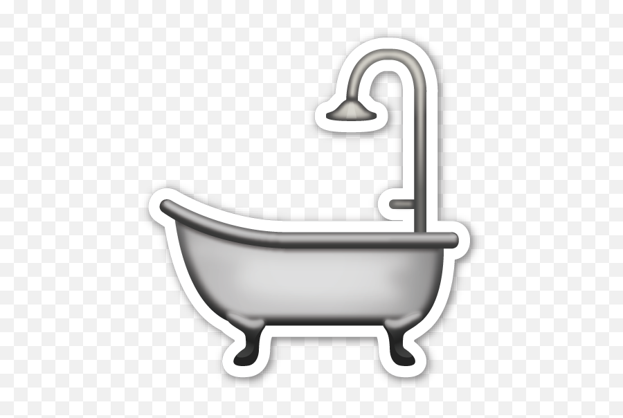 Free Transparent Emoji Png Download - Bath Emoji Transparent Background,Bathtub Png