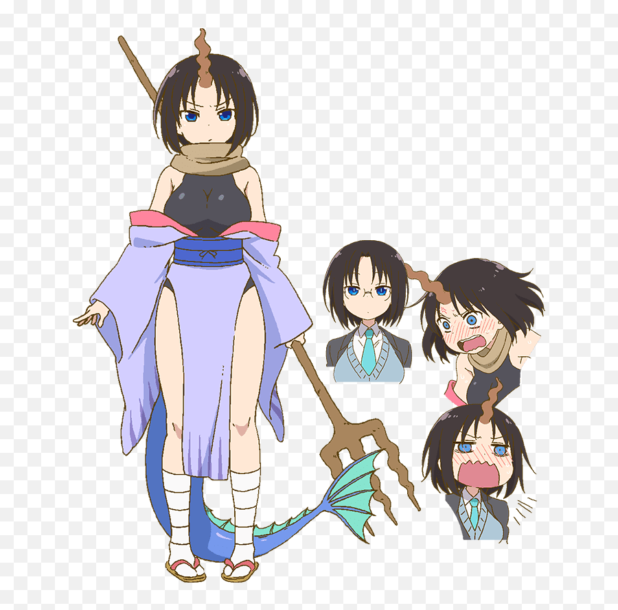 Kobayashi - San Chi No Maid Dragon S Anime Elma Dragon Maid Emoji,Kyoto Animation Logo