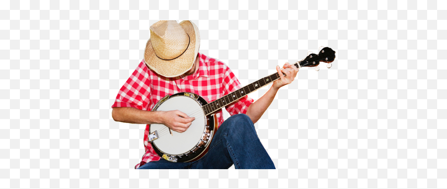 Banjo Player - Cowboy Playing Guitar Transparent Background Emoji,Banjo Png