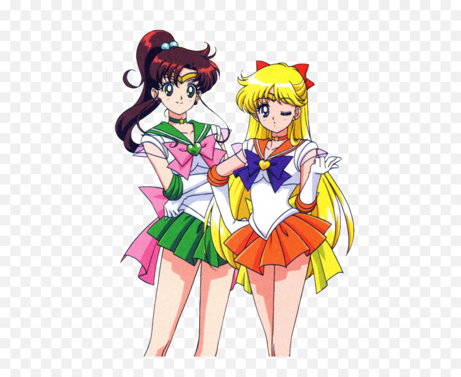Sailor Venus Png - Super Sailor Jupiter U0026 Super Sailor Venus Sailor Jupiter And Sailor Venus Emoji,Jupiter Clipart