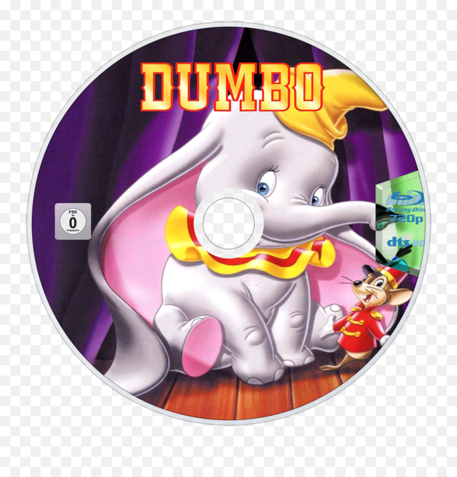 Download Dumbo Bluray Disc Image - Dvd Disney Dumbo Full Dumbo Disney Emoji,Disney Dvd Logo