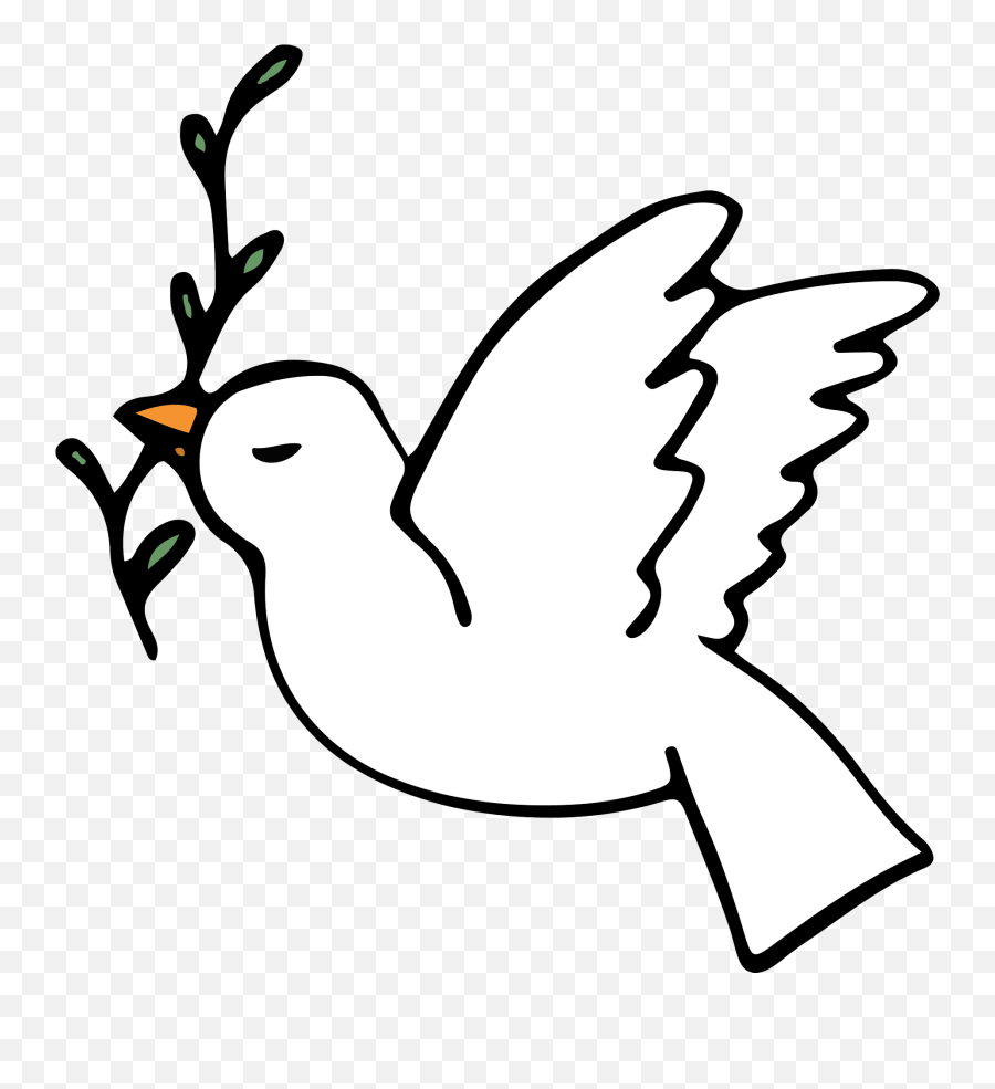 Cartoon Dove Clipart - Dove Images Cartoon Emoji,Dove Png
