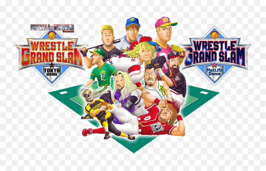 Wrestle Grand - Njpw Wrestle Grand Slam Emoji,Njpw Logo