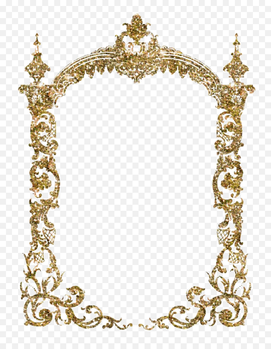 Luxury Frame Png Clipart - Background Frames Transparent Png Gold Temple Border Design Emoji,Picture Frames Png