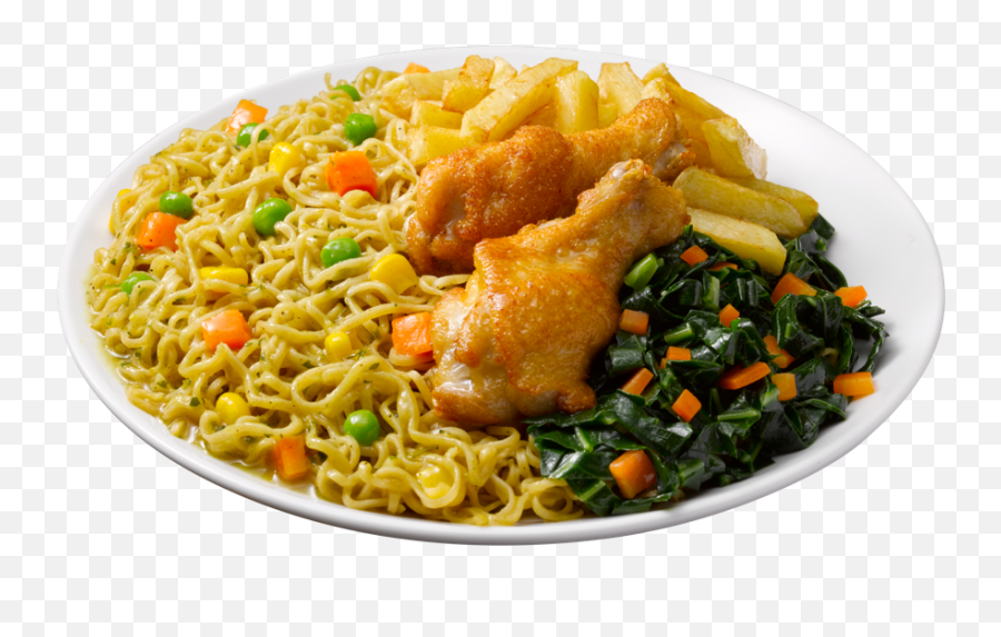Food Plate Noodles Png - Noodles With Chicken Png Emoji,Noodles Png