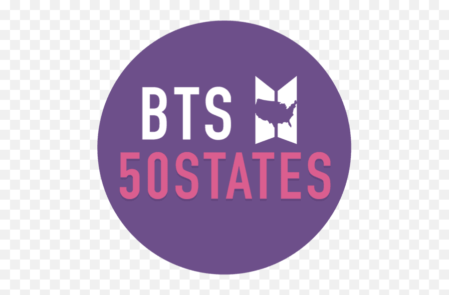 Btsx50states A Promotional Fanbase For Bts In The Us - Language Emoji,Bts And Army Logo