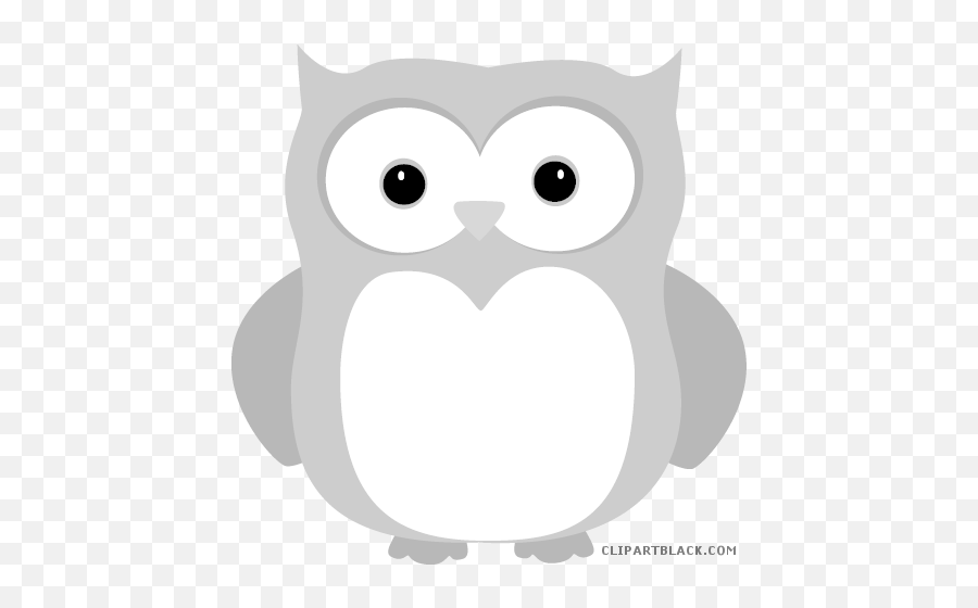 Awesome Owl Animal Free Black White Clipart Images - Owls Red Clipart Emoji,Reading Clipart Black And White