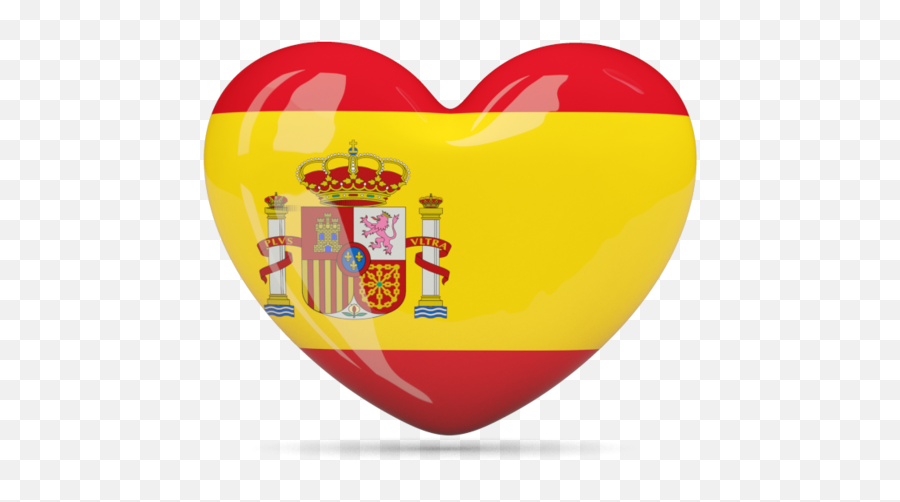 Spain Flag Svg Png Download - Heart Spanish Flag Emoji,Spain Png
