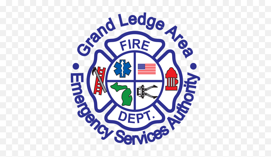 Fire And Ems Run Totals - Grand Ledge Fire Department Emoji,Fire Ems Logo