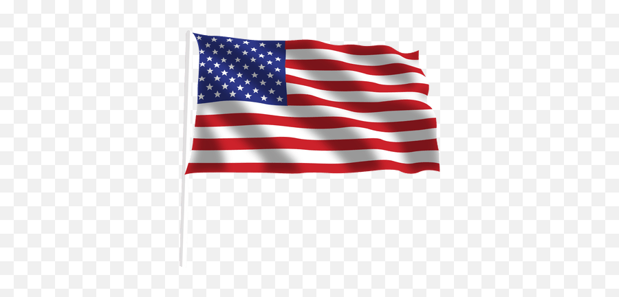 Waving American Flag - Translucent Usa Flag Transparent Background Emoji,American Flag Png
