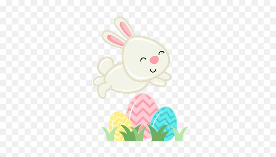 Jumping Easter Bunny Svg Scrapbook Cut File Cute Clipart Emoji,Bunny Silhouette Png