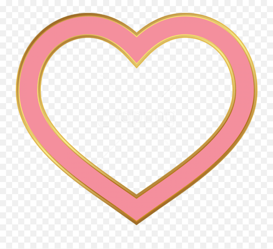 Free Png Heart Border Pink Png Images Transparent - Heart Emoji,Lace Border Clipart