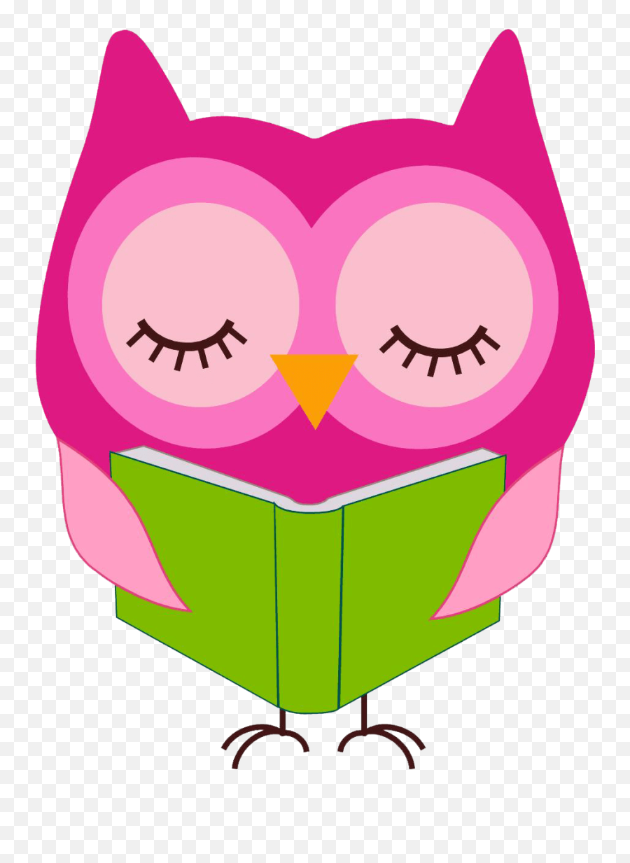 School Owl Clipart Math - Owl Reading Clipart Emoji,Reading Clipart