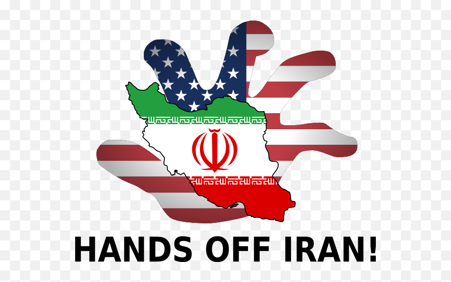 Hands Of Iran Us Flag And Iranian Flag Clip Art At Clker Emoji,Us Flag Logo