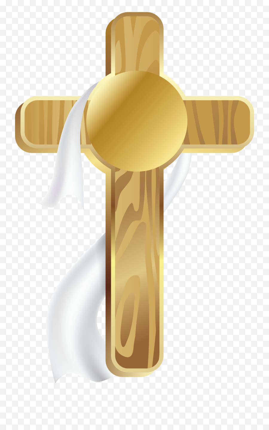 Clipart Easter Cross Clipart Easter Cross Transparent Free - Cross Clipart Free Gold Emoji,Cross Transparent
