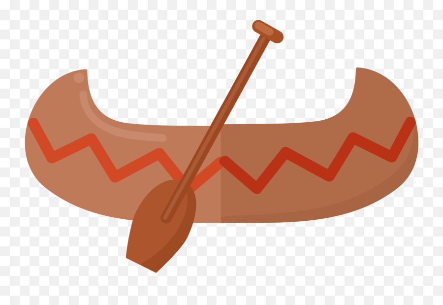 Canoe Clipart - Horizontal Emoji,Canoe Clipart