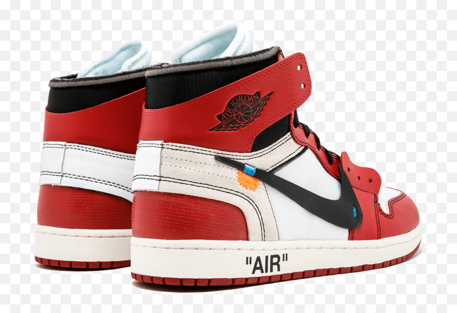 Download Off - White X Air Jordan Nike Off White Jordan 1 Off White Jordan Transparent Background Emoji,Off White Png