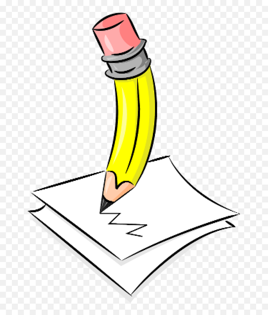Download Writing Pencil Clipart 19 Pencil Writing Black And - Banana Emoji,Pencil Clipart