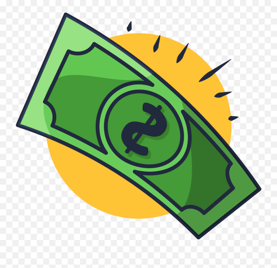 Money Icon Illustration - Illustration Money Icon Emoji,Money Icon Transparent