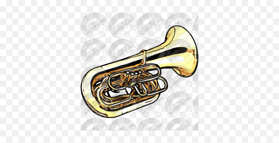 Tuba Picture For Classroom Therapy - Vertical Emoji,Tuba Clipart
